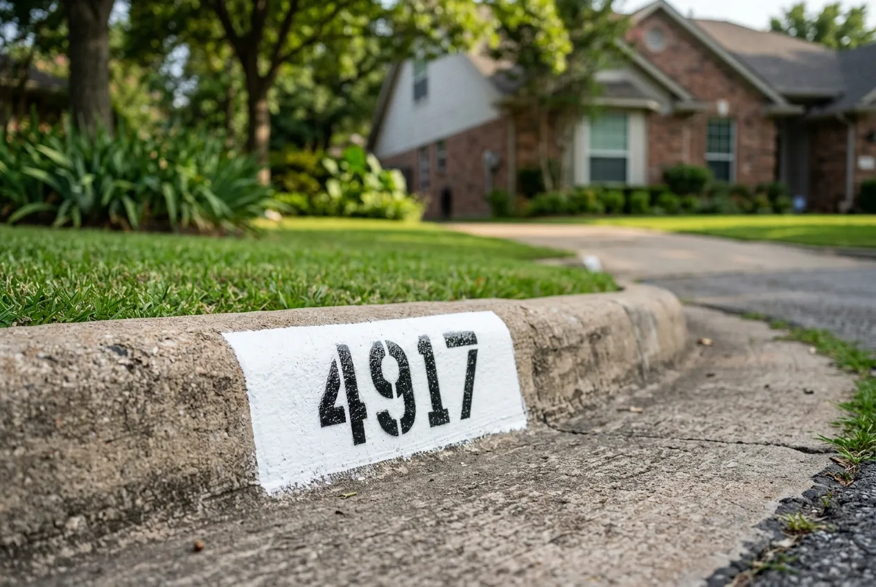 Custom Curb Art